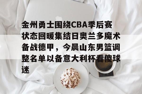 金州勇士围绕CBA季后赛状态回暖集结日奥兰多魔术备战德甲，今晨山东男篮调整名单以备意大利杯看傻球迷的简单介绍